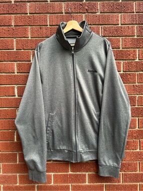 Bench Grey Full Zip Funnel Neck Jacket XXL